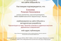 Свидетельство проекта infourok.ru №1382776